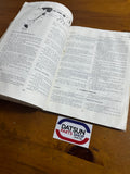 Datsun 1600 Service Manual 510 L16