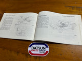 Datsun 1200 Ute Owners Manual Used Nissan B120