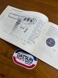 Datsun 1200 Ute Owners Manual Used Nissan B120 1978-85