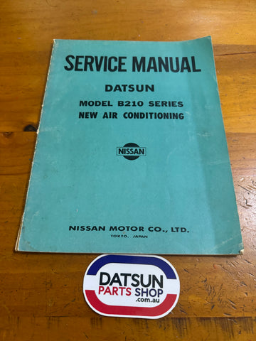 Datsun 120Y B210 Service Manual Air Con. Used
