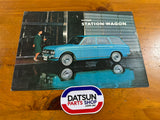 Datsun 410 Bluebird Wagon Sales Brochure