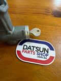 Datsun 1200 Nissan Ignition Barrel with Switch & Key Suit 32mm Column Used Tested