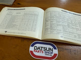 Datsun 1000 Owners Manual B10 Used.