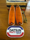 Datsun 240K C110 Side Lamp x2 New Old Stock