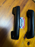 Datsun 1200 Black Arm Rest Pair Used Genuine