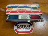 Datsun 1000 Coupe KB10 Grill Badge NOS