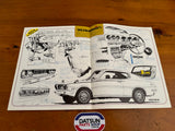 Datsun Bluebird U Owners Sales Folder JDM Used 180B