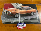 Nissan Stanza Advertising Booklet Folder Japanese Used Datsun