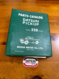 Datsun 520 Parts Catalog Folder Used