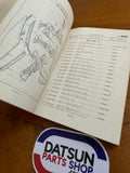 Datsun Sunny 120Y Parts Catalog B210 Used