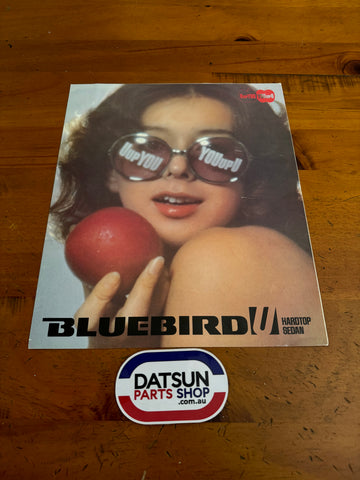 Datsun Bluebird U Owners Sales Folder JDM Used 180B