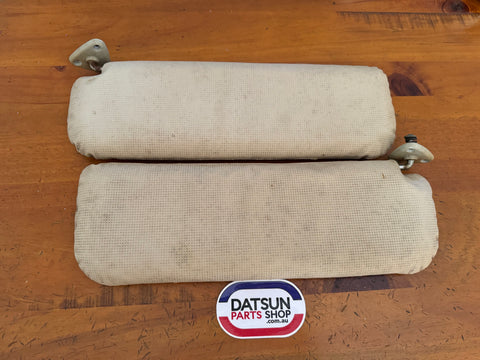 Datsun 1200 Sun Visor Pair Used