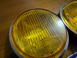 Koito Fog Lamp Round Pair New Old Stock Made In Japan..