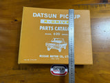 Datsun 620 Parts Catalog Folder Right Drive Used Nissan