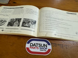 Datsun 1000 Owners Manual B10 Used.