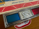 Datsun 1000 Coupe KB10 Grill Badge NOS