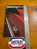 Datsun Sunny Owners Manual 1200 GX B110 Kb110 JDM Used