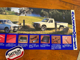 Datsun Nissan 720 Accessories Sales Brochure Used