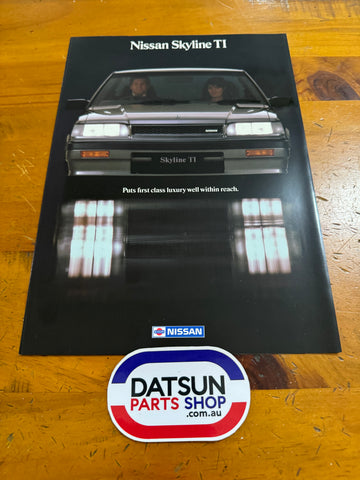 Nissan Skyline TI R31 Brochure