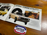 Datsun 1200 Ute And Sunny Van Sales Folder Nissan