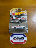 Hot Wheels Datsun 620 White JDM Look