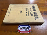 Datsun 1600 Service Manual 510 Used Genuine Nissan