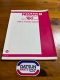 Nissan Patrol 160 Service Manual Used Datsun.