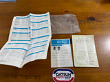 Datsun Clarion Radio Cards Used Nissan B110