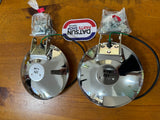 Koito Fog Lamp Round Pair New Old Stock Made In Japan 115mm Lens.