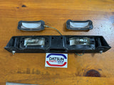 Datsun 280ZX S130 Rear Garnish & Number Plate Lights Nissan Used Genuine.