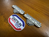 Datsun 180B SSS Badge Pair Used