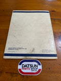 Datsun 910 Bluebird Service Manual Aust. Sup. Used Genuine Book