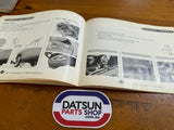 Datsun 1000 Owners Manual B10 Used.