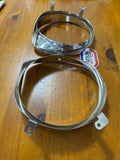 Datsun 1200 Head Light Surround Pair NOS