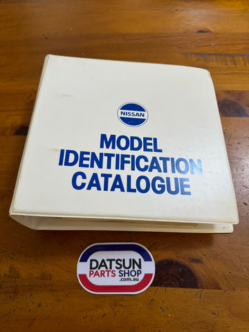 Nissan Identification Catalogue Folder Used Datsun