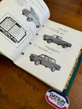 Datsun 520 Parts Catalog Folder Used