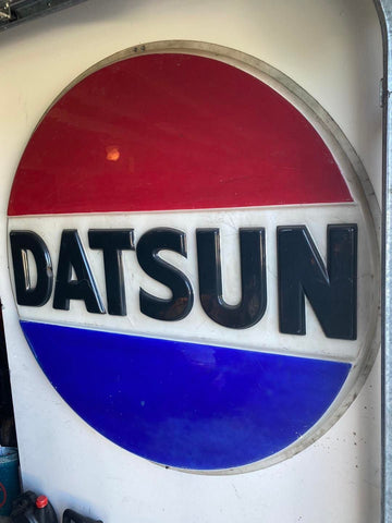 Datsun Dealer Ship Sign 1.5 meter Used