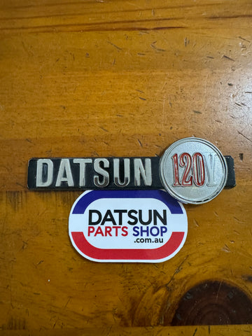 Datsun 120Y 1/4 Panel Side Badge Used B210