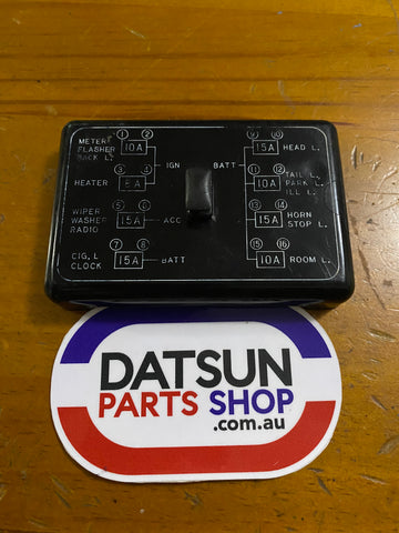 Datsun 120Y B210 Fuse Box Lid Used