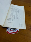 Datsun 1200 Ute B120 Service Bulletin Used.