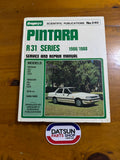 Nissan R31 Pintara Gregory’s Service & Repair Manual Used