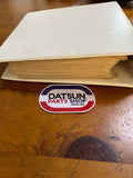 Nissan Identification Catalogue Folder Used Datsun