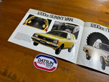 Datsun 1200 Ute And Sunny Van Sales Folder Nissan