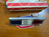 Datsun 1000 Coupe KB10 Grill Badge NOS