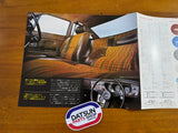 Datsun Sunny 1400 Excellent JDM Advertising Folder Used.