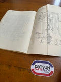 Datsun Skyline C110 240K Service Manual Chassis and Body Sup.1 Used