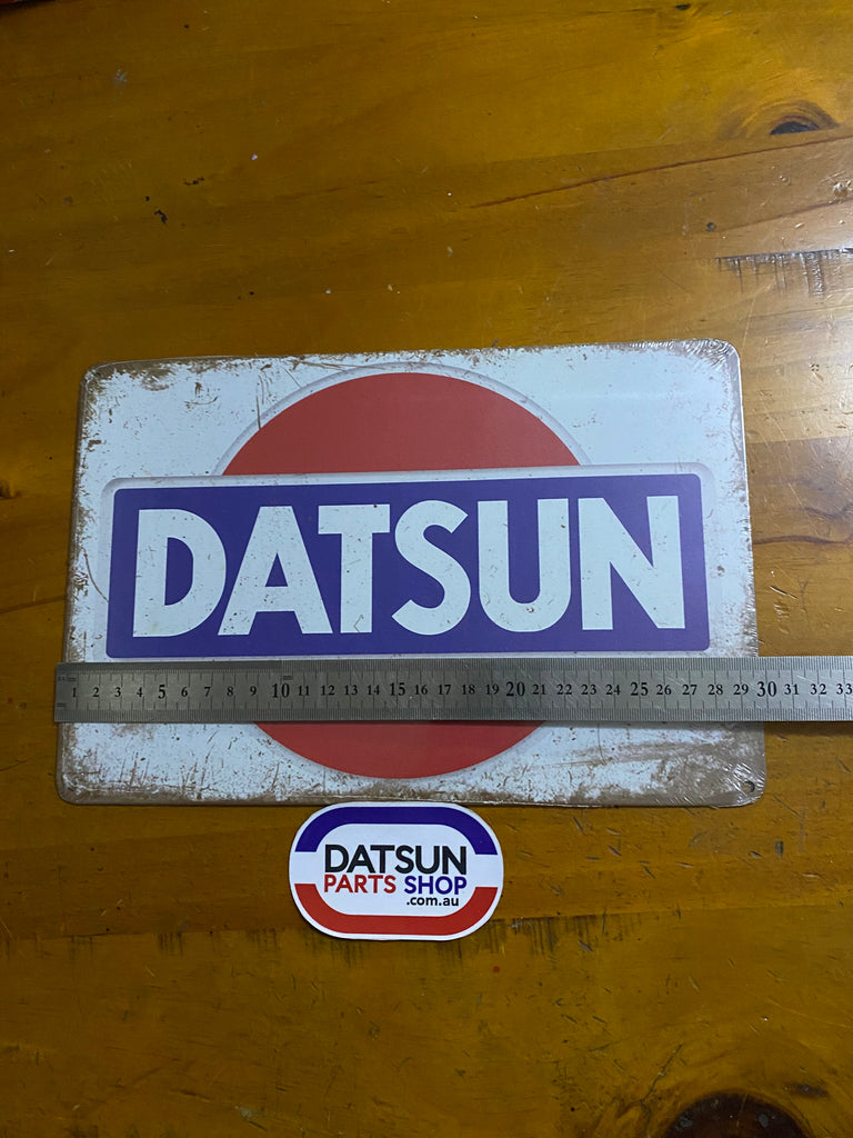 Datsun Rustic Tin Sign – Datsun Parts Shop