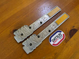 Datsun 120Y Coupe Side Badge Pair Nos Genuine Vb210