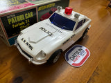 Datsun Fairlady Z Patrol Car Plastic Toy