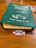 Datsun 520 Parts Catalog Folder Used